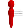 Pretty Love - Masseur Meredith 12 Modes De Vibration Rouge
